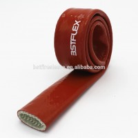 Silicone Fiberglass Industrial Heat Shield Insulation for Pipes and Wires