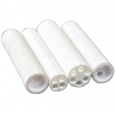 High gas tight vacuum 99% alumina furnace ceramic tube