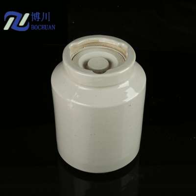 Porcelain High alumina ceramic ball mill jar