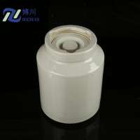 Porcelain High alumina ceramic ball mill jar