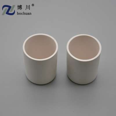 Industrial metal melting Ceramic  zirconia crucible